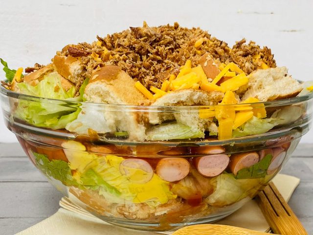 Hot Dog Salat